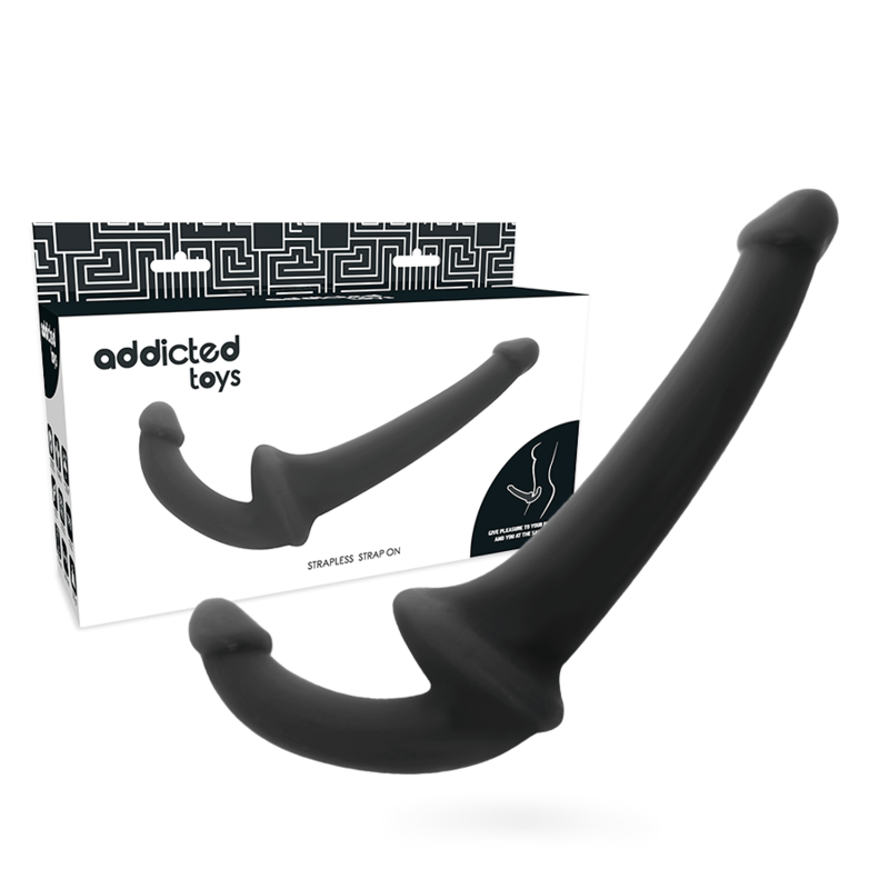 Addicted Toys - Trägerloser Doppel-Dildo