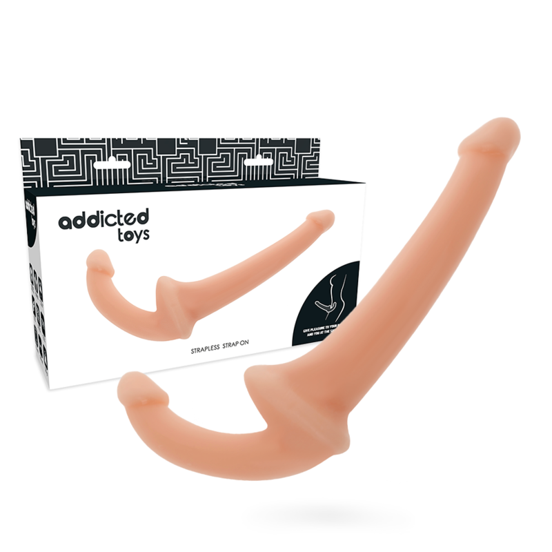 Addicted Toys - Trägerloser Doppel-Dildo