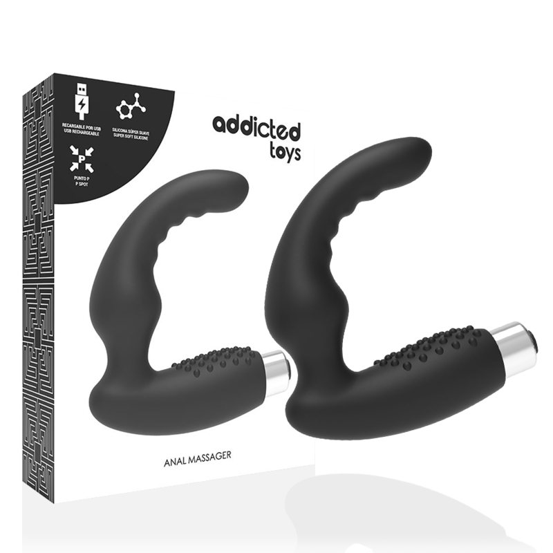 Addicted Toys - Prostata-Vibrator aus medizinischem Silikon