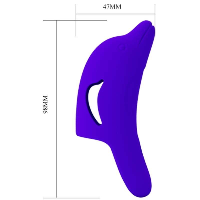 Pretty Love - Dolphin Fingervibrator - Mini-Stimulator