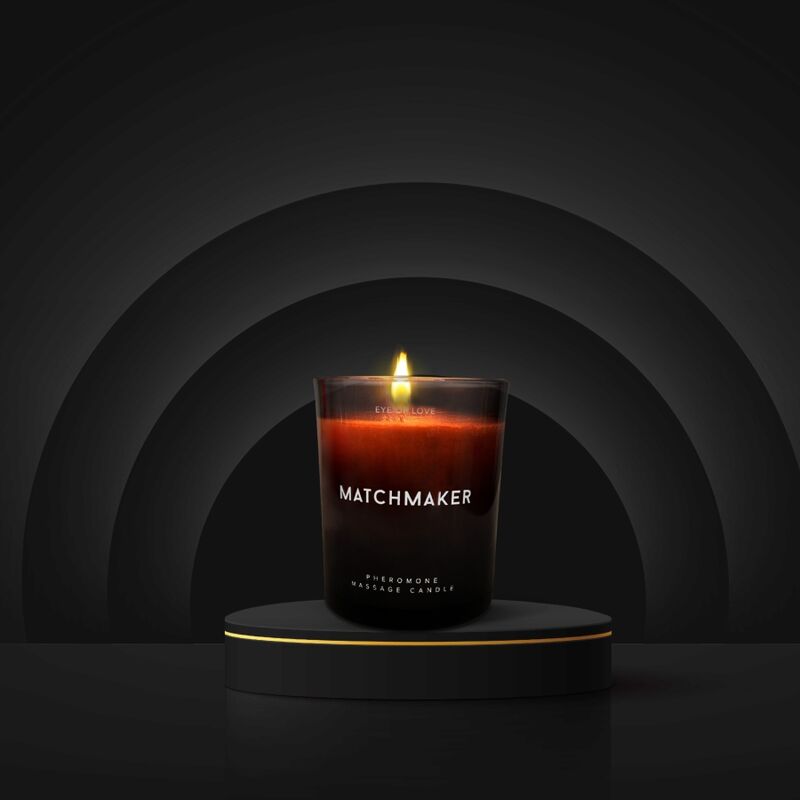 Eye Of Love - Matchmaker Black Diamond - Massagekerze