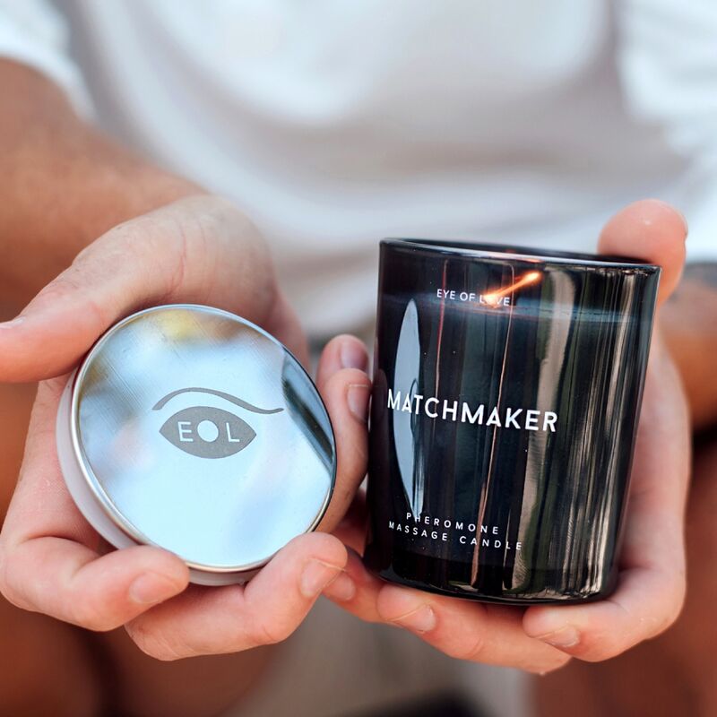 Eye Of Love - Matchmaker Black Diamond - Massagekerze