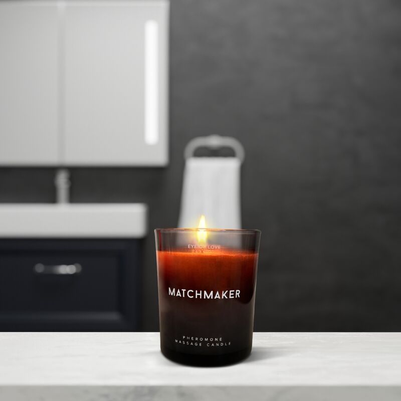 Eye Of Love - Matchmaker Black Diamond - Massagekerze