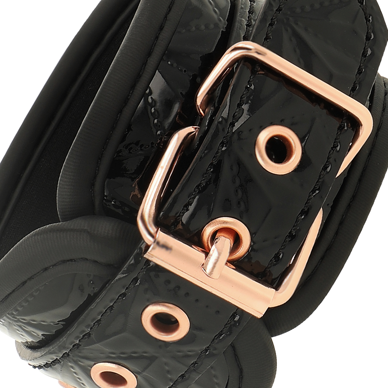 Coquette - Handschellen der Black Edition mit Neoprenfutter