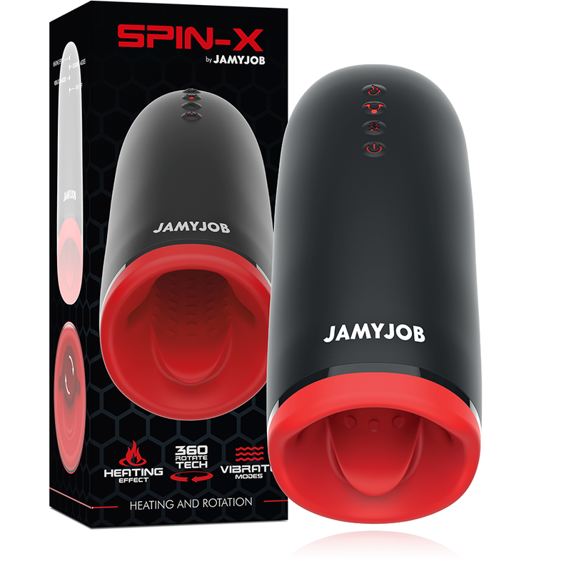 Jamyjob - Spin-X - Heiz- und Rotationsmasturbator
