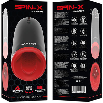 Jamyjob - Spin-X - Heiz- und Rotationsmasturbator