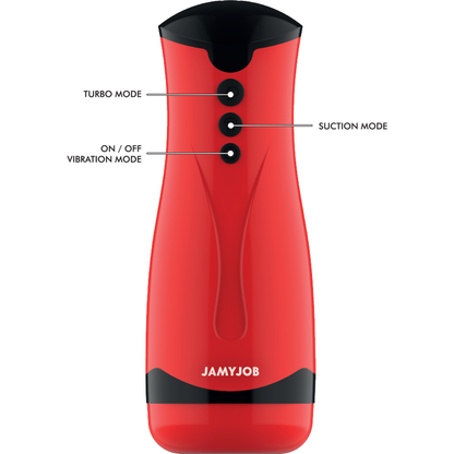Jamyjob - Dameron - Saug- und Vibrationsmasturbator