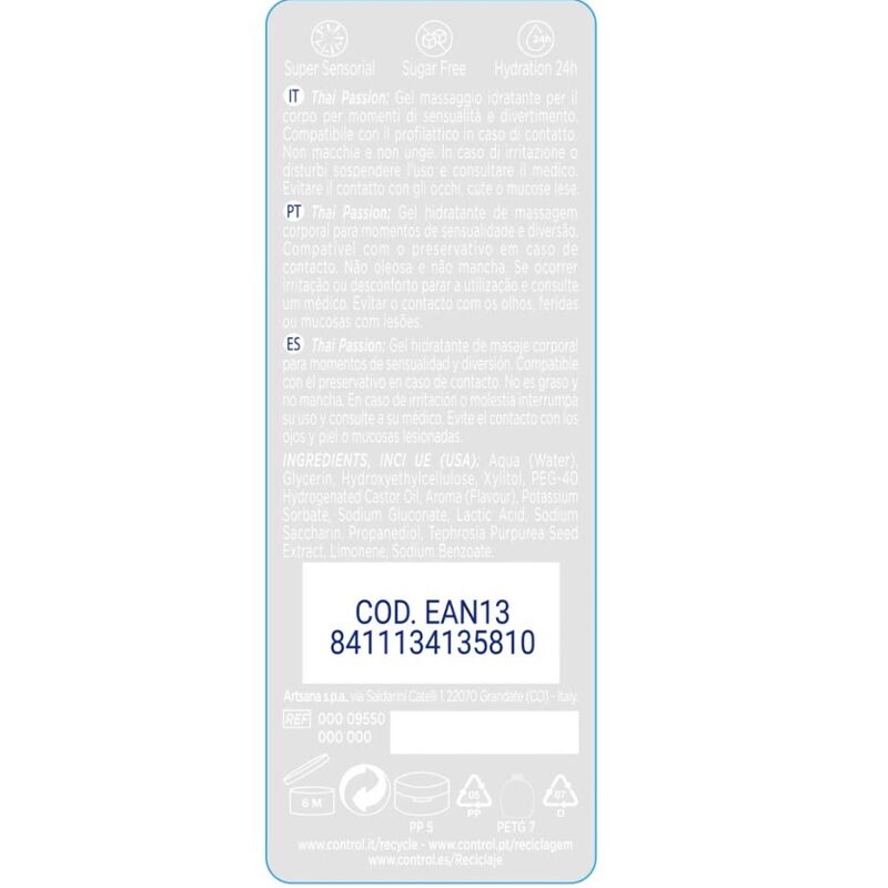 Control - Thai Passion - Anregendes Massagegel