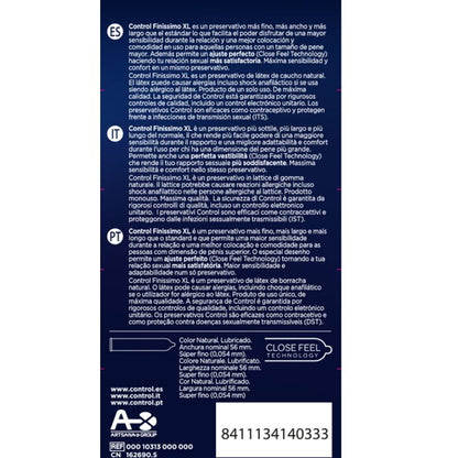 Control - Finissimo Xtra Large - XL Kondome