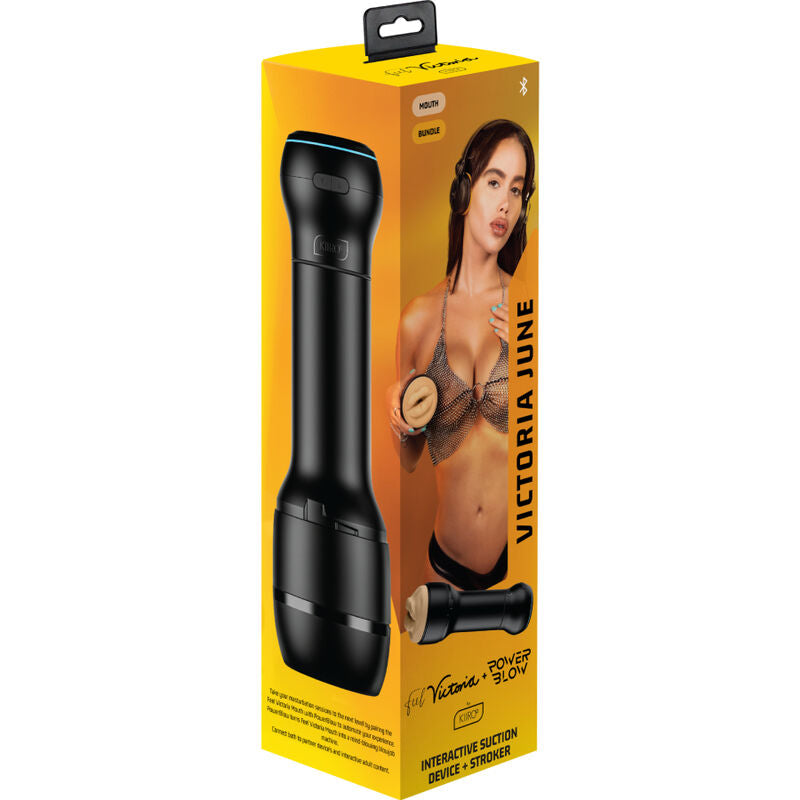 Kiiroo - Deep Throat-Masturbator & Saug-Aufsatz im Set