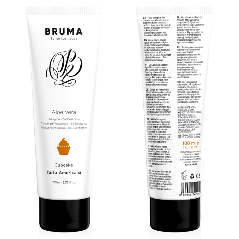 Bruma - Aloe Vera Gleitgel mit Cupcake-Geschmack