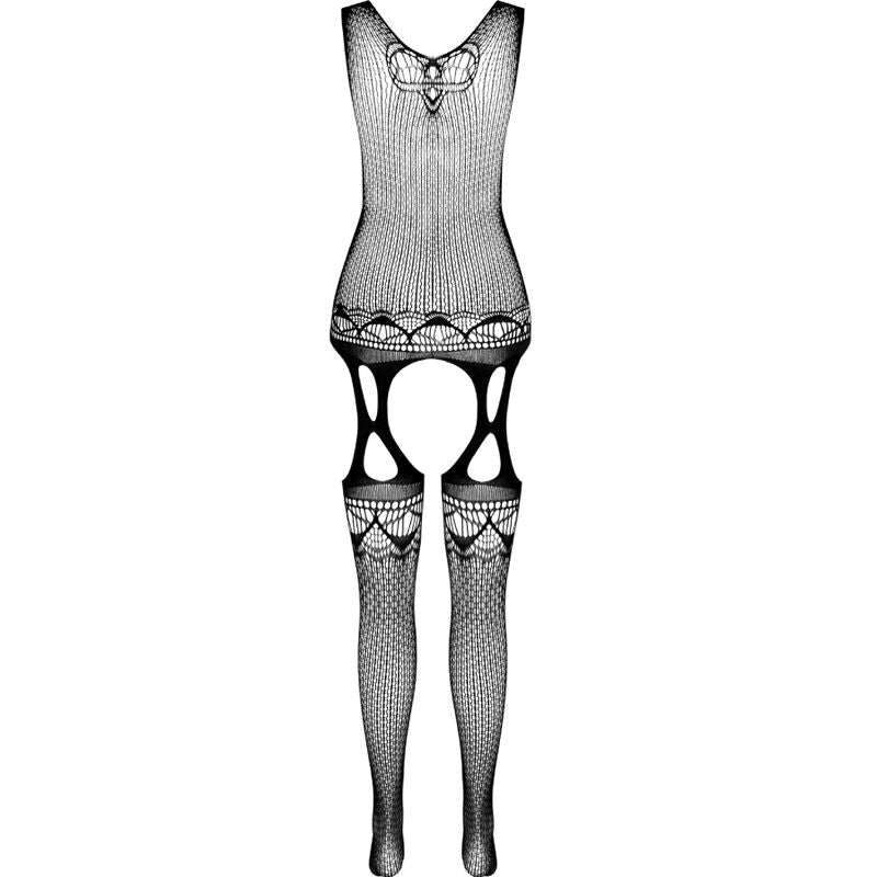 Passion - Bodystocking - Minikleid aus Mesh