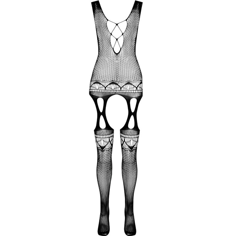 Passion - Bodystocking - Minikleid aus Mesh