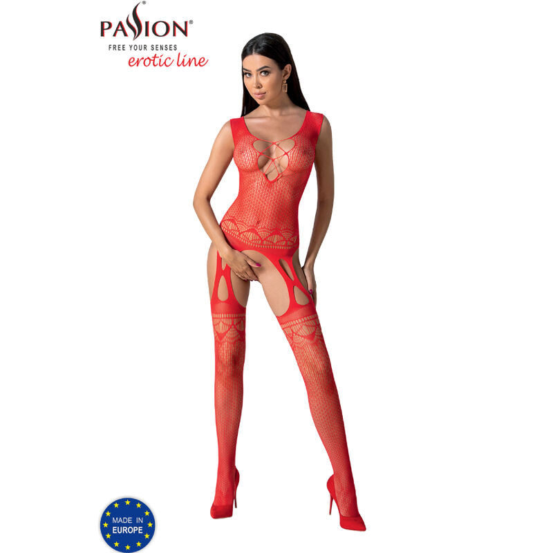 Passion - Bodystocking - Minikleid aus Mesh