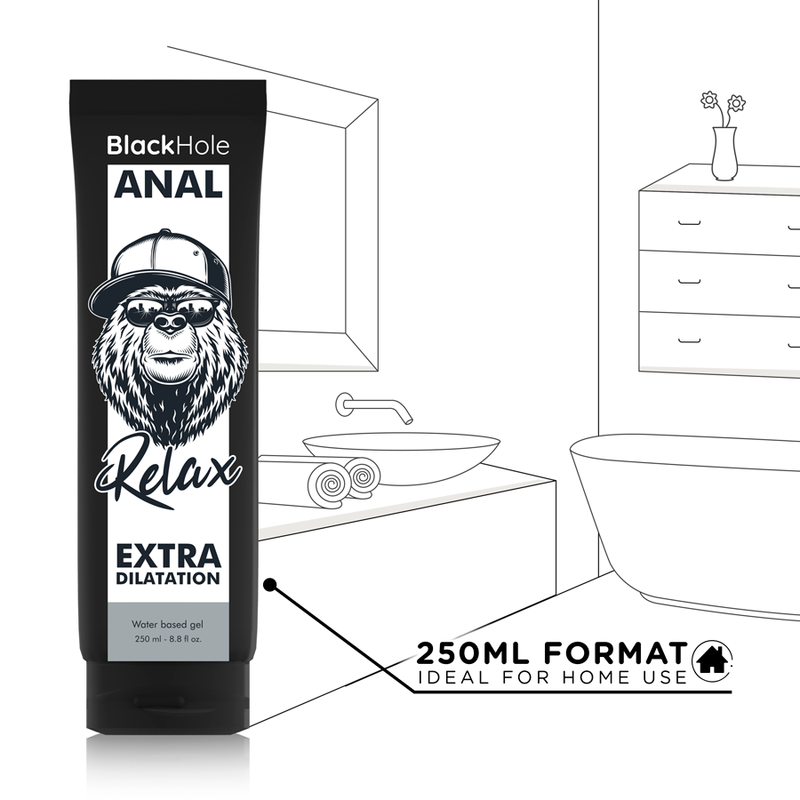 Black Hole - Anal-Dilations-Gel auf Wasserbasis