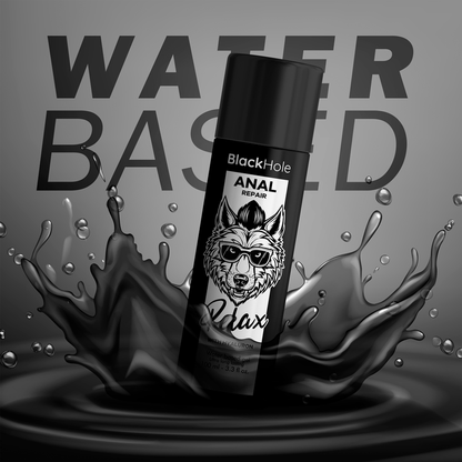 Black Hole - Anal Gleitgel - Wasserbasiert mit Hyaluron