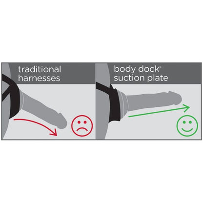 Dillio - Body Dock Pegging Kit - Strap-on-Set mit Dildo