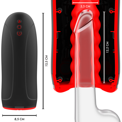 Jamyjob - Swing-r - Vibrations-Masturbator mit Heizfunktion