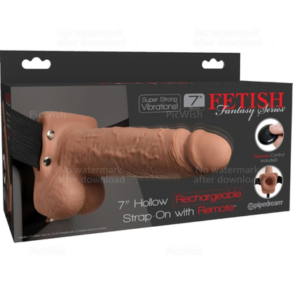 Fetish Fantasy - Hohler Strap-On mit Fernbedienung