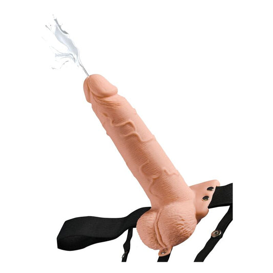 Fetish Fantasy - Hohler Naturdildo mit elastischem Strap-On