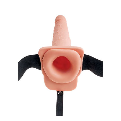 Fetish Fantasy - Hohler Naturdildo mit elastischem Strap-On
