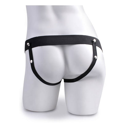 Fetish Fantasy - Hohler Naturdildo mit elastischem Strap-On