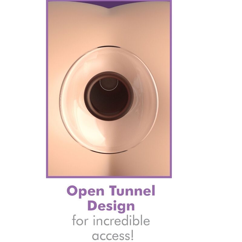 Anal Fantasy - Hohler Analplug -  Glas-Tunnel für Einlaufspiele