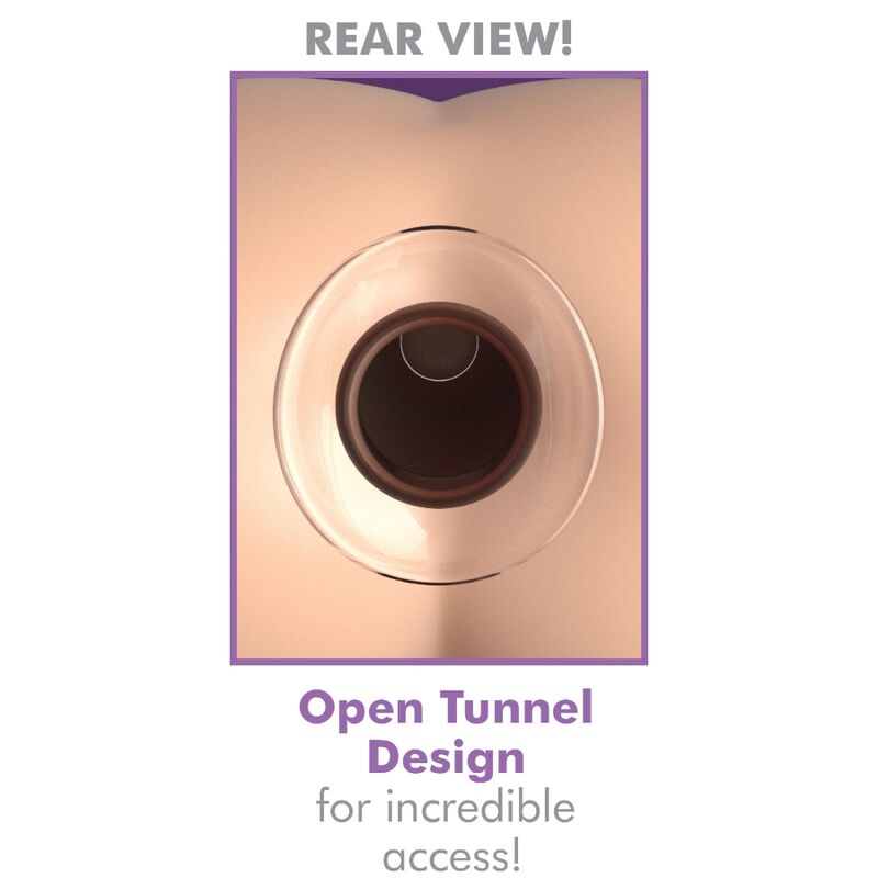 Anal Fantasy - Hohler Analplug -  Glas-Tunnel für Einlaufspiele