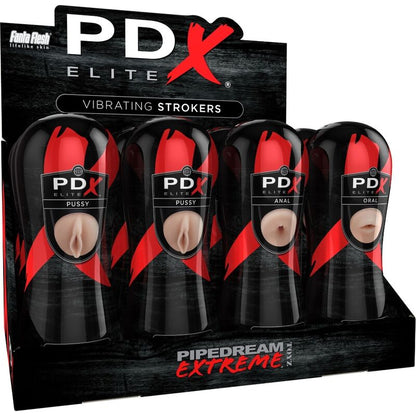 PDX - Vibrating Stroker Set - Masturbator