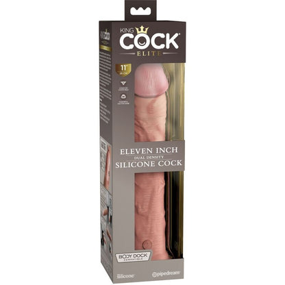 King Cock - Eleven Inch - Realistischer Silikondildo