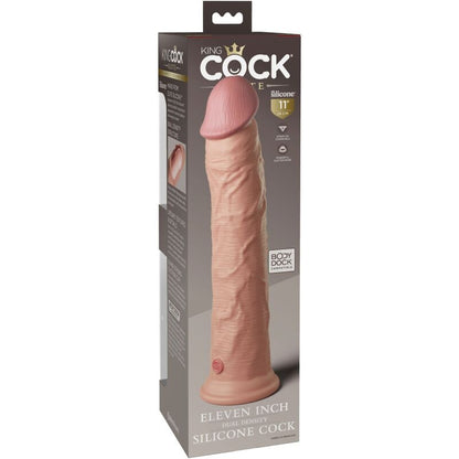 King Cock - Eleven Inch - Realistischer Silikondildo