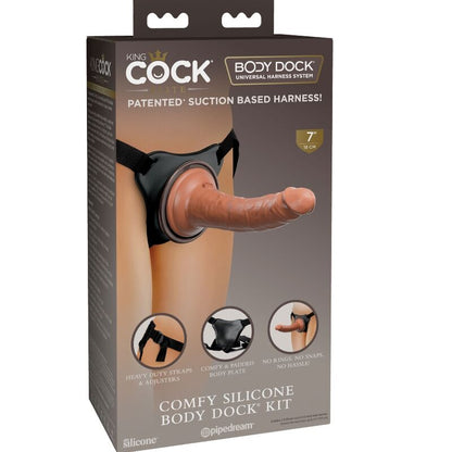 King Cock - Elite - Verstellbarer Gurt mit Dildo