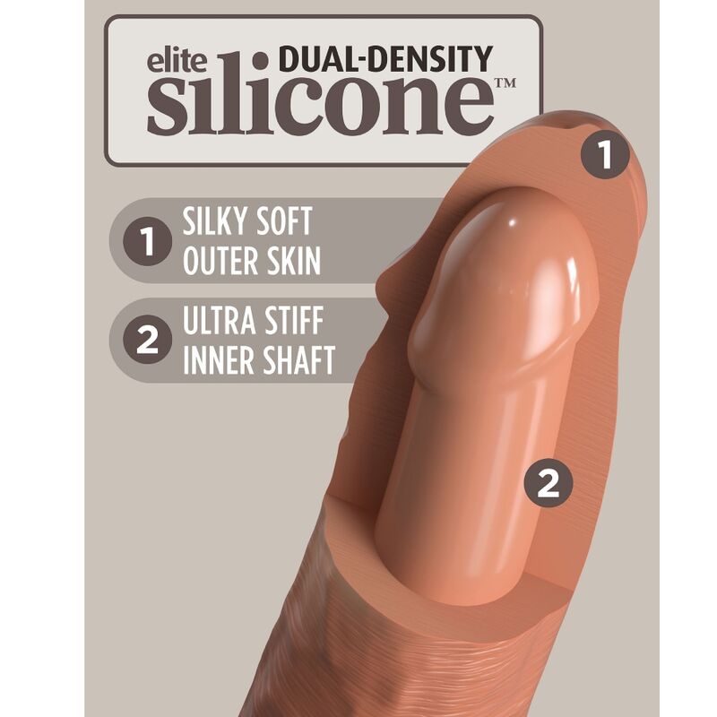King Cock - Elite - Verstellbarer Gurt mit Dildo