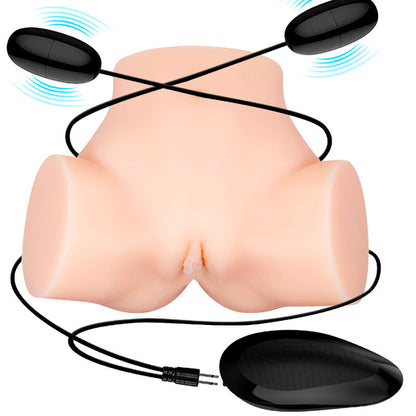 Crazy Bull - Vibrierender Masturbator mit Doppelöffnung