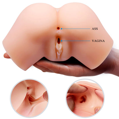 Crazy Bull - Vibrierender Masturbator mit Doppelöffnung
