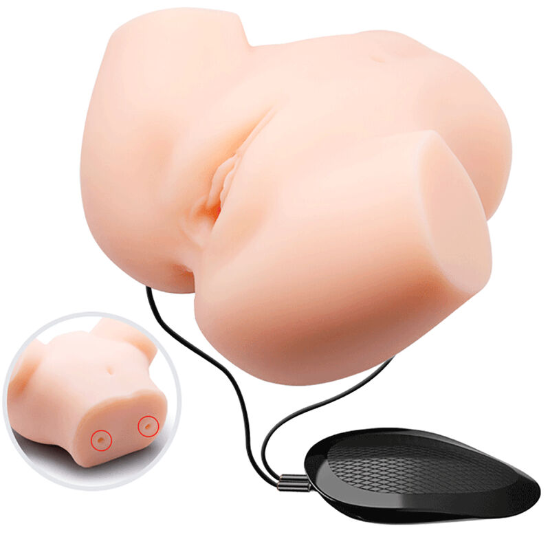 Crazy Bull - Realistische Vagina- und Anus-doppelvibration