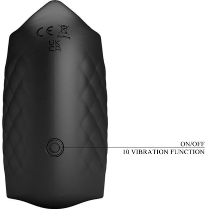 Pretty Love - Black Glans - Masturbator mit Vibration