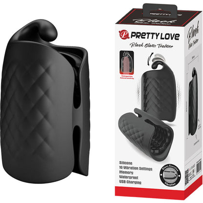 Pretty Love - Black Glans - Masturbator mit Vibration