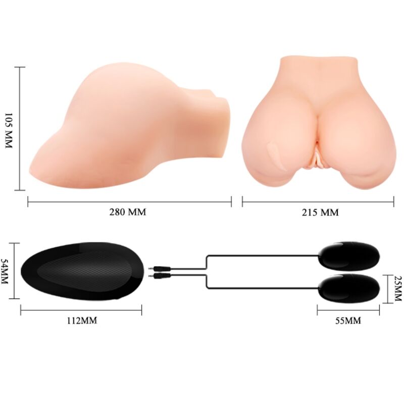 Crazy Bull - Masturbator mit Vagina & Anus