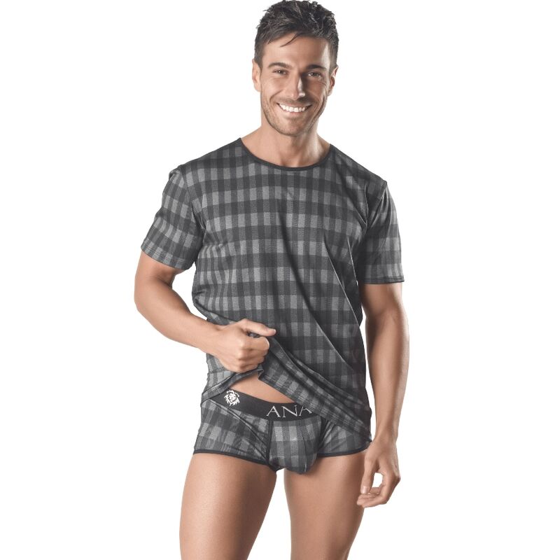 Anais Men - Aegis - Herren-Shirt mit Karomuster