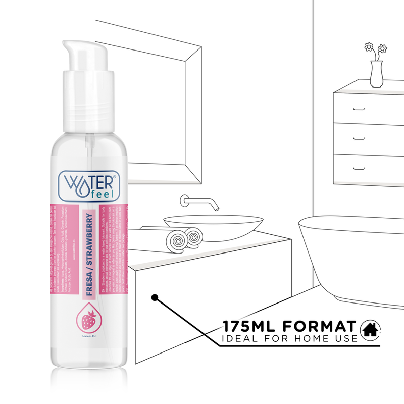 Waterfeel - Erdbeer-Gleitgel auf Wasserbasis