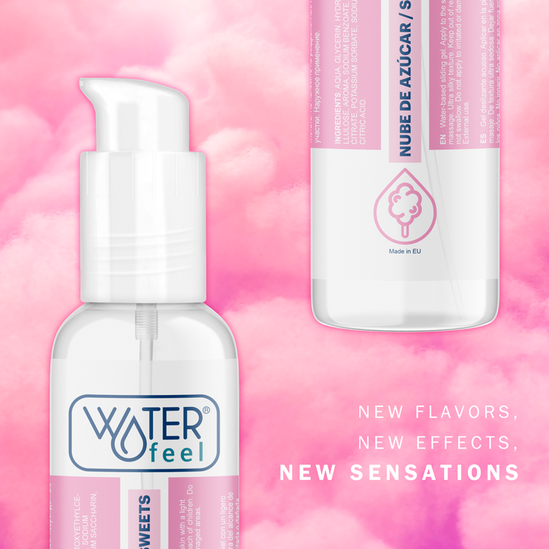 Waterfeel - Zuckerwatte-Gleitgel auf Wasserbasis