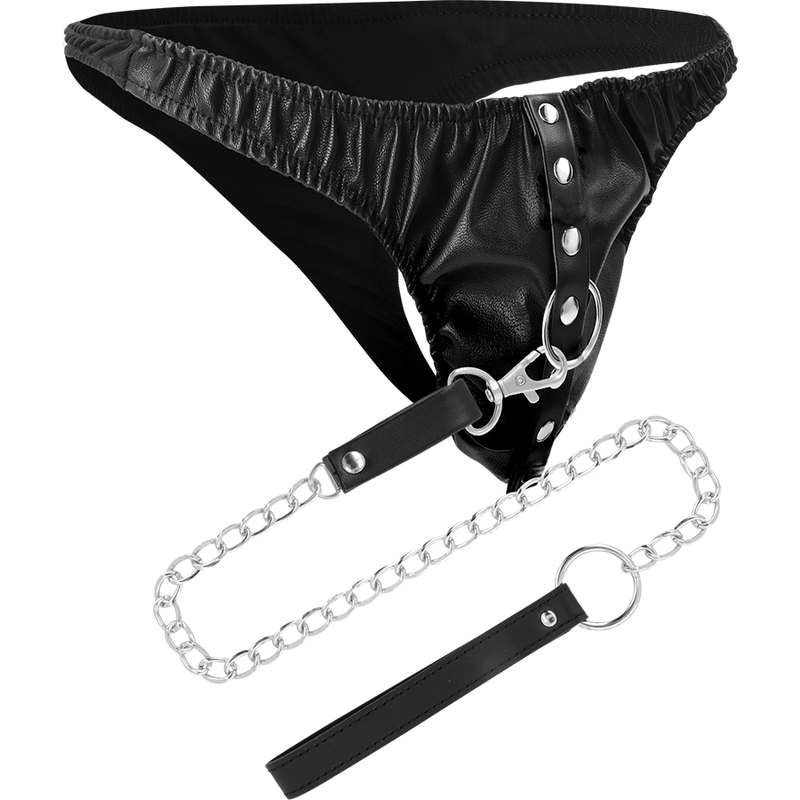 Darkness - Kettenharness - Submission Unterwäsche mit Ringen