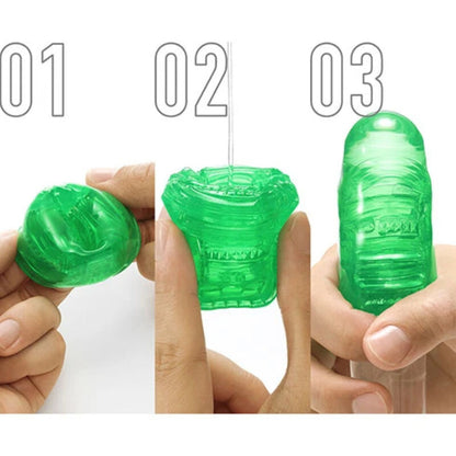 TENGA - Uni Emerald - Masturbator-Sleeve