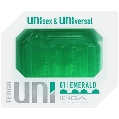 TENGA - Uni Emerald - Masturbator-Sleeve