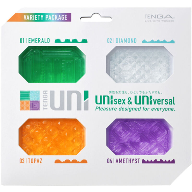 TENGA - Uni Variety Pack - Masturbator-Sleeve