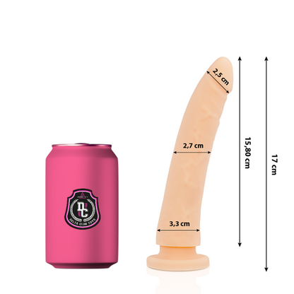 Deltaclub - Silikon Dildo – Klassischer Lustdildo für Stimulation