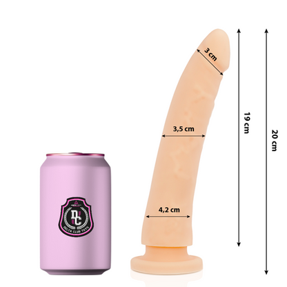Deltaclub - Silikon Dildo – Klassischer Lustdildo für Stimulation