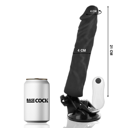 Basecock - Penis-Vibrator mit Fernbedienung Schwarz