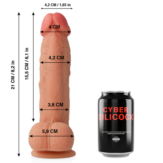 Cyber - Saul - Realistischer Silikon-Dildo